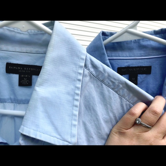 Bundle of 5 button down shirts - Picture 7 of 8